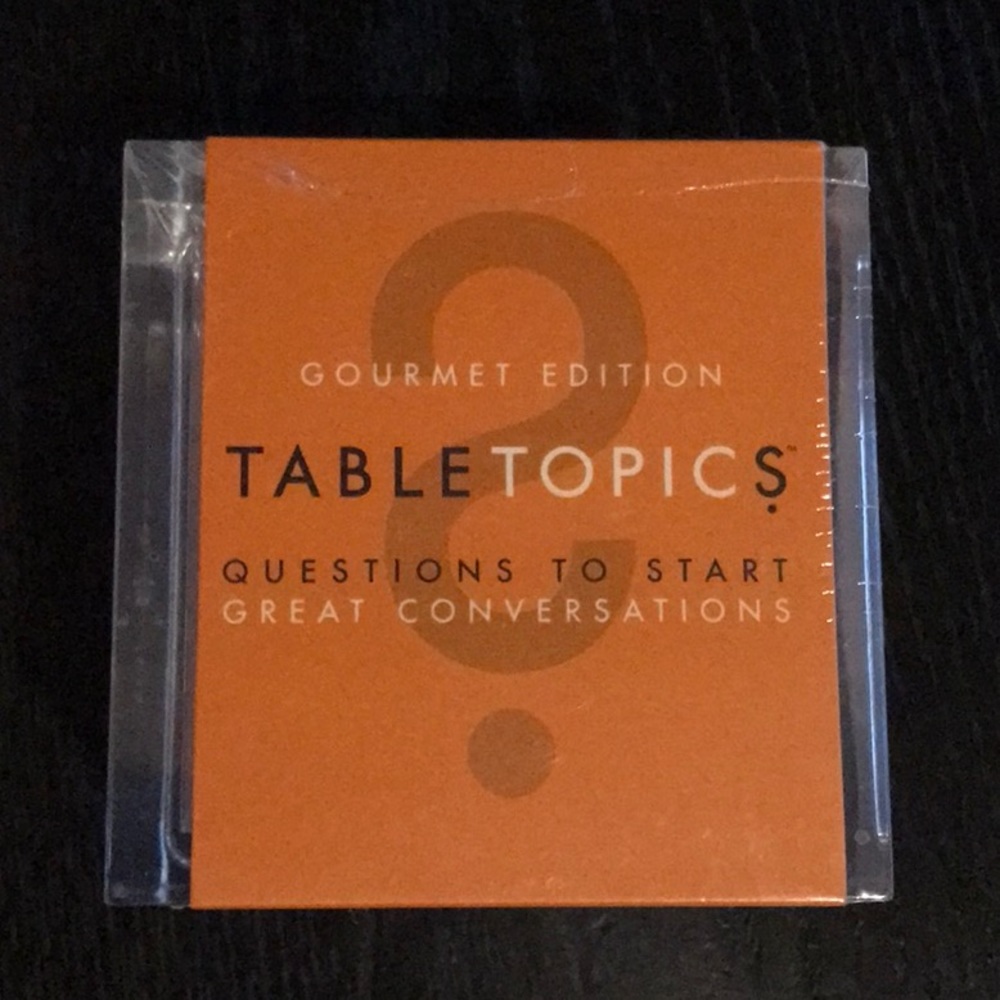 Table Topics Conversation Starters